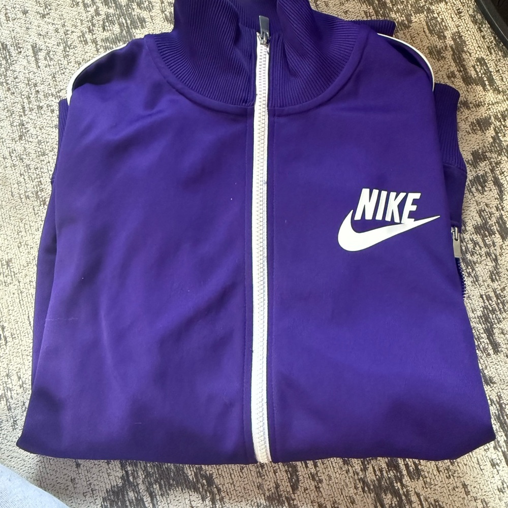 Nike Purple Full-Zip Jacket